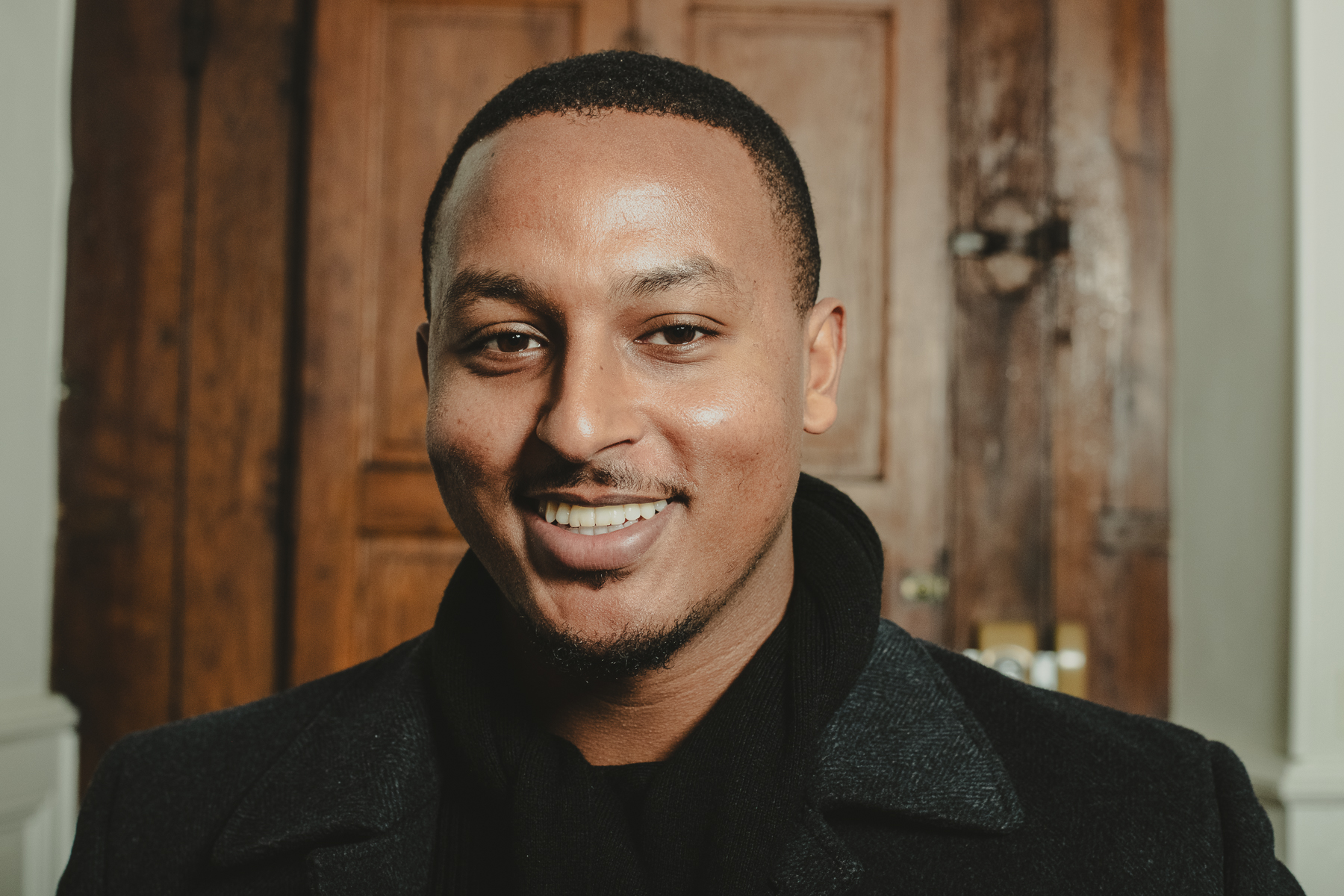 Daniel Mistir, Writer in Residence, Studio Faire 2025, Photo Colin Usher