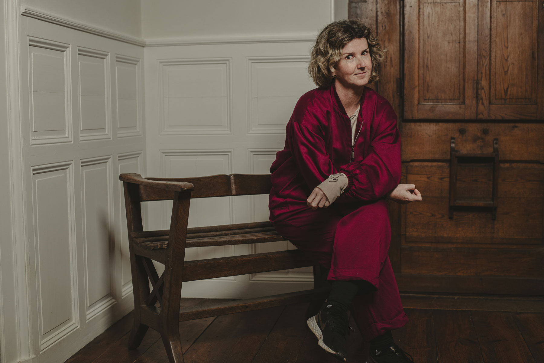 Jan Bitencourt, Writer in Residence, Studio Faire 2026, Photo Colin Usher